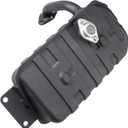 Ruma Exhaust Muffler Assembly Compatible with Some Harbor Freight Predator 3500 Inverter Generator