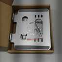 OMOTON Adjustable Tablet Stand for Desk, Upgraded Longer Arms for Greater Stability, T2 Tablet Holder with Hollow Design for Bigger Sized Phones and Tablets Such as iPad Pro/Air/Mini, Silver