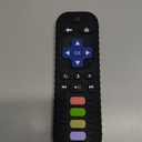 Chuya Baby Teether Toy Chew Toys for Babies 3-24 Months TV Remote Control Shape Teething Relief for Infants (Black)