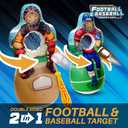 Inflataman Baseball Toss Challenge - Inflatable Catcher Strike Zone Pitching Game