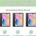5 x CALRKCAS Shockproof Case for Samsung Galaxy Tab S6 Lite 10.4 inch 2024/2022/2020,Slim Lightweight TPU Smart Magnetic Tablet Cover Auto Sleep/Wake up for Samsung Galaxy Tab S6 Lite,Green