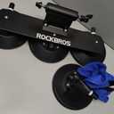 ROCKBROS Suction Cup Bike Rack for Car Roof Top Sucker Bike Rack Quick Release Aluminium Alloy Bike Carrier with Sucker for 1 Bike