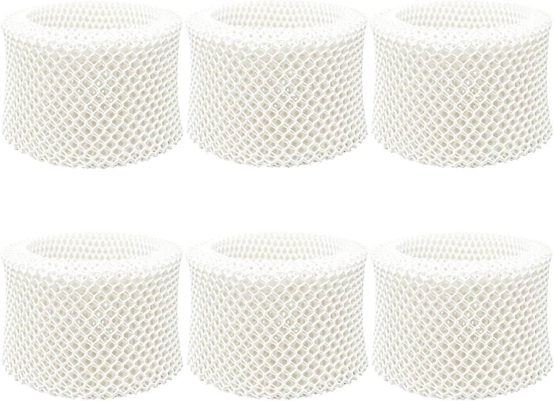 Colorfullife 6 Pack HAC-504 Humidifier Wicking Filters for Honeywell Humidifier HAC-504 HAC-504AW HAC504V1 HCM350 HCM-350W HCM-300T HCM-315T HCM-530 HCM-600 HCM-710 HEV-312, Replacement Filter A