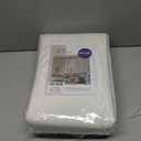 MIULEE Velvet Curtains 90 Inches Long 2 Panels Set for Living Room Bedroom, Cream Pinch Pleat Back Tab Luxury Thermal Insulated Light Blocking Drapes Pleated Blackout Window Curtains with Hooks Ivory