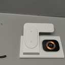 3 in 1 Foldable Charging Station for Apple Products,Wireless Charger for iPhone 17 16 15 14 13 12 Pro Max,Travel Dock Adapter&Light for iWatch Series 11 10 9 Ultra 3/2 SE 3/2,for AirPods 4 3 2 Pro 3/2 (White)