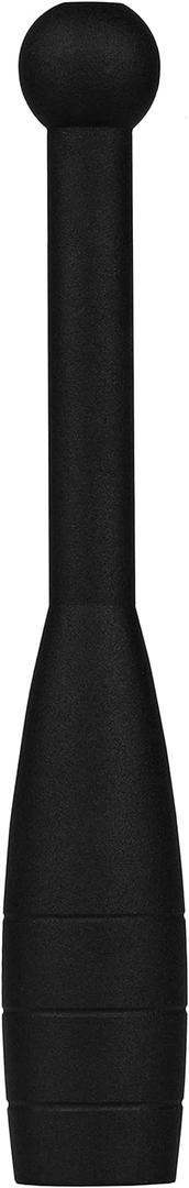 Retrospec Grip Steel Club Strength Training, Rehabilitation, Stretching, Conditioning and Rotational Training - Options for Women & Men (Matte Black)
