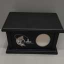 Wooden Urns for Human Ashes - Wood Cremation Urns Adult for Funeral, Burial or Home - Urns for Ashes Men Women - Decorative Urn for Ashes Male Female (Fishing, with Frame)