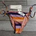 Gottex Women's Standard Luma Vacy Shine Side Tie Swim Bikini Bottom, Purple ora, Size 14