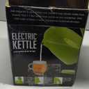 OVENTE Electric Kettle, 1.7L Fast Boiling Water Heater for Coffee or Tea, BPA Free with Water Level Gauge, Auto Shut-Off, Boil-Dry Protection, Indicator Light and Removable Filter, Green KP72G