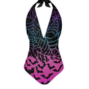 One Piece Bathing Suit for Women Custom Tummy Control Bathing Suits Trendy Summer Beach Wear, Size L