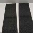 Stair Treads for Wooden Steps Indoor, 8" *30"Carpet Stair Treads with Reusable Adhesive for Kids Elders and Dogs, Surface Polyester TPR Backing Stair Rugs, Black