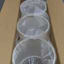 Chandelier Lamp Shades, Small Lamp Shades Clip-on Bulbs Only for Candelabra Bulbs, Beige Chandelier Shades 6 Pcs, Mini Lampshades for Chandeliers 5.1" X 5.1" X 5.3, Home Decor Fabric Linen Lampshade