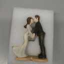 Traditional Wedding Cake Topper - Bride and Groom Resin Figurines for Cake Decoration - Timeless Couple Gifts for Wedding & Anniversary