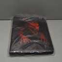 Trading Card Albums with Zipper - 9 Pocket Double Sided Collection Binder for 900 Cards, Trading Card Sleeves for 3 Ring, Durable Scratch-Resistant PU Cover, Portable Organizer for MTG & Game Cards