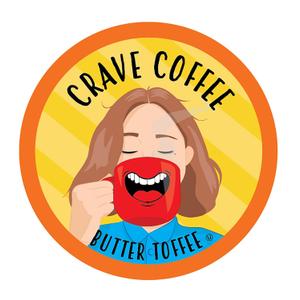Crave Beverages Flavored Coffee Pods, Compatible with Keurig K-Cup Brewers, Butter Toffee, 100 Count (BBD: 01/11/2027)