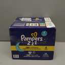 Pampers ZZZ Overnight Diapers, Size 4 (22-37 lbs), 58 Count, Nighttime Protection Disposable Baby Diaper, Night Time Leak and Skin Protection
