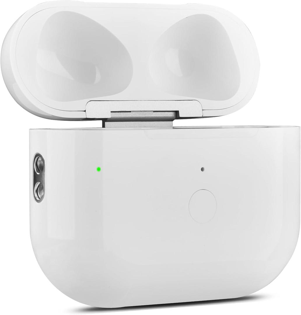 OLEBAND Replacement Charging Case for AirPods 4th Generation USB-C,Wireless Charger Cases Compatible with iPod 4 gen Replacement case, Support Blue-Tooth Pairing,(White)