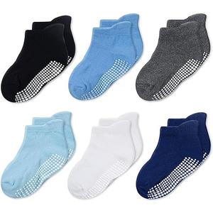 CozyWay Baby Ruffle Socks Baby Girl Turn Cuff Ankle Comfy Cotton Socks Infant - Multi Color - 6 Pair