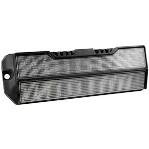 HOCHO RV Lights Exterior, 9inch Dual Color White Amber Beam 12V 3000Lumen RV Exterior Lights for RVs Trailers Campers 5th Wheels Utility Vehicles Accessories, RV Accessories for Outside, 1 Pack