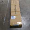 Furnnylane 5 Panel Bamboo Room Divider and Folding Panel Screen,Bamboo Panel Divider for Room Separation,Brown,67" H x 76.75" W