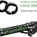 ROCKBROS Bike Handlebar Grips Double Lock-on Bike Grips Non-Slip Bicycle Handlebar Grips for MTB, BMX, Scooters, Folding Bikes 22.2mm (A3 - Green)