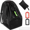 Sublaga Car Seat Bags For Airplane Travel, Durable Carseat Cover For Air Travel Car Seat Travel Bag with Shoulder Straps and 2pcs Luggage Tags For Airplane