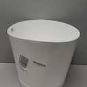 Novelty Majestic Full Depth Cylinder Pot, Glossy White, 12-Inch (10122)