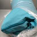 idee-home Outdoor Cushions for Patio Furniture, Outdoor Seat Cushion, Waterproof Hampton Bay Deep Seat Replacement Couch Chair Cushions for Garden Lawn Backyard Deck, 28.5 x 28.5 Peacock Blue