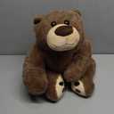 Fiosnow Weighted Stuffed Animals for Adults Brown Bear 3.5lbs 24" Weighted Plush Animals for Kids Throw Pillow Hugging Toys