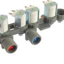 Washer Inlet Valve Assembly AJU75152602 for WT7405CW WT7305CV WT7305CW WT7150CW 31452 WT7250CW WT7880HWA WT7300CW WT7900HBA WT7060CV WT7800CW WT7300CV WT7060CW WT7100CW WT7800CV