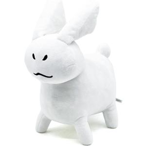 11 Inch White Gubby Plush Toy, Stuffed Figure Pillow for Home Decor, Collectible Gift for Video Game Fans, Kids, and Adults Cute Halloween Plush Toy(Rabbit White Plush)