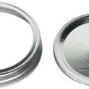 2 x Ball Wide Mouth 32-Ounces Quart Mason Jars with Lids and Bands, (2 Jars)