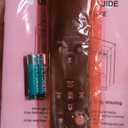 ROCKPOINT 3 Sided Glass 59" Fireplace TV Stand for TVs up to 65inch, Media Entertainment Center with Glass Door Storage Cabinet, 24" Electric Fireplace with LED Light and Flame Colors, Grey