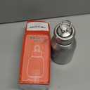 Mini Vacuum Insulated Water Bottle,Mini Water Bottles,9 oz Vacuum Bottle with Leakproof Stainless Water for Coffee Hot and Cold Drink,Portable Sport (Silver)