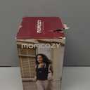 Momcozy Baby Carrier - Ergonomic, Cozy and Lightweight Carrier for 7-45lbs, Effortless to Put On, Ideal for Hands-Free Parenting, Enhanced Lumbar Support, Purehug for Infant to Toddler, Black