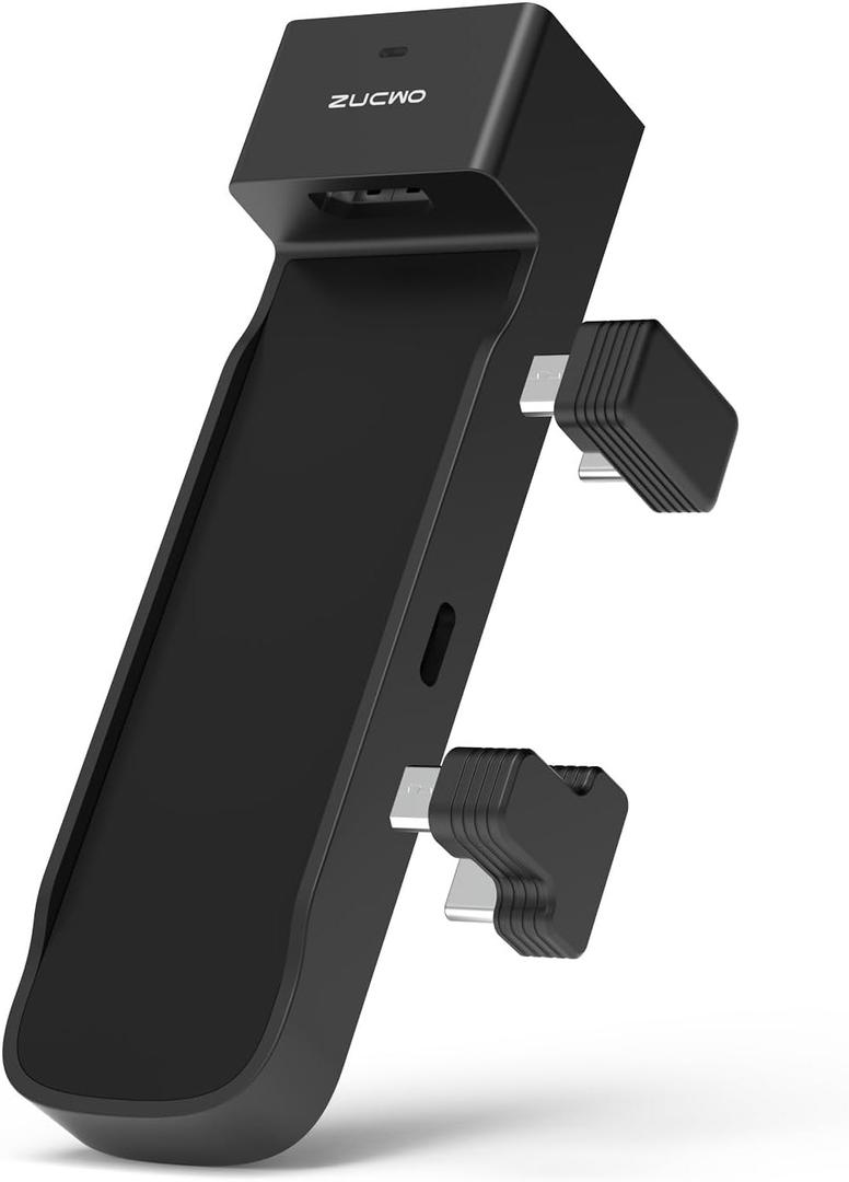 ZUCWO FireDrive Link -Wired CarPlay to HDMI Converter for Fire TV Stick, Car TV Mate Adapter Streaming to Vehicle, Plug & Play, Easy to Setup (Gray)