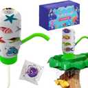 Water Table Pump Water Pump for Kids Water Play TableWater Table Pump for Step 2Dual Motor Configuration with 60 Ocean Animal Stickers Green