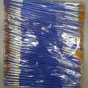 Small Paint Brushes Bulk, 160 Pcs Flat Tip Round Acrylic Paint Brushes for Kids Classroom Acrylic Watercolor Canvas Face Painting Touch Up