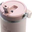 STANLEY IceFlow 2.0 Flip Straw Tumbler with Handle 30 oz | Twist On Lid and Flip Up Straw | Leak Resistant Water Bottle | Insulated Stainless Steel | BPA-Free | Rose Quartz