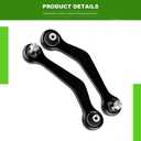 SCITOO 8pcs Suspension Kit Front Lower Control Arm Ball Joint Rear Upper Control Arm Stabilizer Sway Bar Link Fit 2000-2006 For BMW X5 3.0i