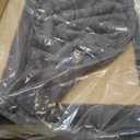 Cat Craft Floor to Ceiling Cat Tree,5 Tiers Tall Cat Tower with Adjustable Height(98-110),Skinny Ceiling Cat Tree with Cozy Hammock,Sisal Scratching Posts,Platforms,and Hanging Balls for Large Cats (Gray)