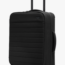 Away Softside Bigger Carry-On Suitcase, 23 Inch Lightweight, Expandable High-Strength Nylon Luggage With Spinner Wheels, Meets Requirements for Most Major Airlines, Jet Black