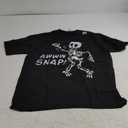Aw Snap Broken Arm Skeleton Injury Wrist Surgery Recovery T-Shirt M