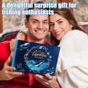 Fishing Advent Calendar 2025, Fishing Lure Set - 24 Days of Christmas Countdown Calendar, for Fishing Lovers, Christmas Gifts for Dad Men & Stocking Stuffers for Men
