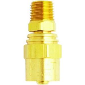 Milton S-641 Reusable End, 1/4" MNPT, Fits 3/8" x 3/4"