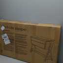 Baby Bassinet, 3 in 1 Bassinets Bedside Sleeper with Waterproof Sheets, Breathable Mesh, 6 Adjustable Height Bedside Bassinet for Baby with Wheels, Storage Basket, Gray | Sturdy and safe, Breathable material, Easy to move, with a crib sheet, soft mattress, bedside sleeper