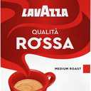 Lavazza Qualità Rossa Ground Coffee, Medium Roast, Arabica and Robusta Blend, 8.8 oz Brick, Pack of 2, Best By: 30/09/2025
