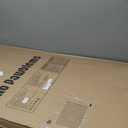 No Pawblems 55" Extra Tall Pet Gate for Cat/Dog, 29-40" Wide Auto Close Tall Dog Gate for Doorways/Hallways, 1.37" Ultra Narrow Spacing, NO Drilling Pressure Mounted, Black