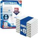 TAILI 7 Pack Vacuum Storage Bags for Comforter and Blankets, Jumbo Vacuum Seal Bags for Bedding 40x31 Inch, Space Saver Bags for Clothes, Pillows, Saving More Closet Space