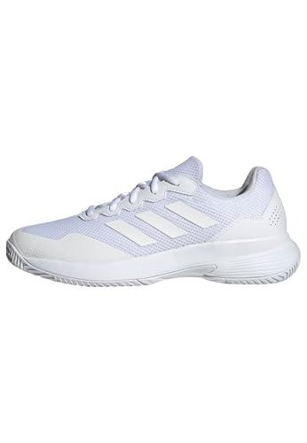 Adidas Mens Game Court 2 White/White/Matte Silver 7.5